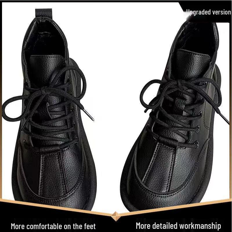 Women's Flat Ankle Boots: Mori Style, British Martin, Velvet Lined, Autumn 2025 Collection