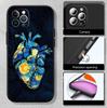 Calm Heart Neue Handyhülle für Redmi Note 8 9 10 11 11S 10C 10X 10A 10T 9A 9C 9T 9S 8T Pro Max Plus Prime