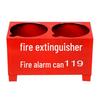 Dual-Hole Bracket for 2-8 kg Fire Extinguisher Box
