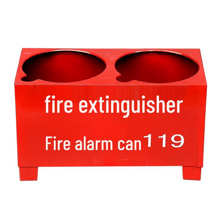 Dual-Hole Bracket for 2-8 kg Fire Extinguisher Box