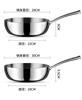 Sonorous Household Pure Titanium Pot and Pan Uncoated Non-stick Wok Wok Induction Cooker Gas Available