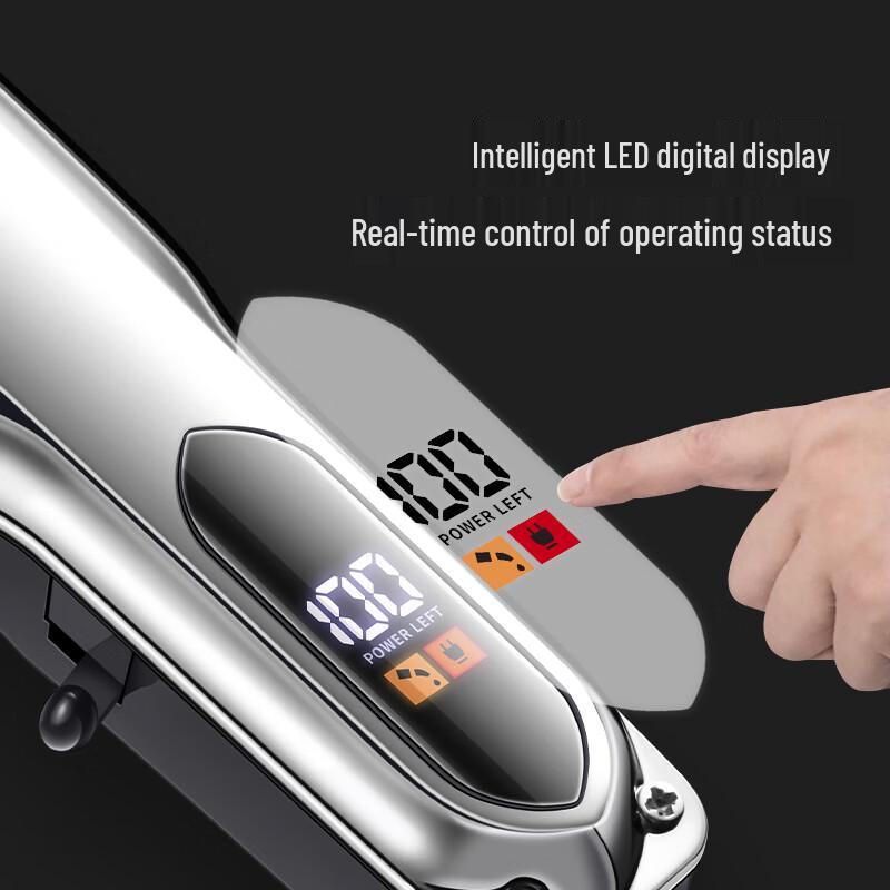 AUX Cordless Digital Hair Clipper CN plug (adapter included)