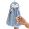 Household Hand Towel Absorbent Kitchen Towel Rag Wipes Cute Animal Kids Toddler Hand Towels for Home Bathroom Kitchen