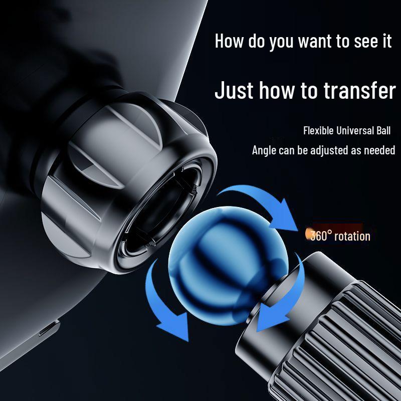 Universal Gravity Car Phone Holder with Automatic Clamping