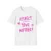 T-shirt Grafica Ispirata a Harry Styles Rispetta Tua Madre Estate Unisex Cotone Ampia e Traspirante Abbigliamento Top Y2k