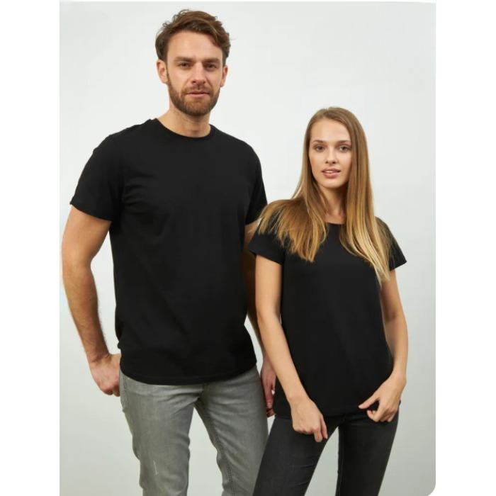 

Summer Round Neck Fashionable Casual Pure Cotton Solid Color Short Sleeved Men s and Women s Unisex T-shirts 3XL