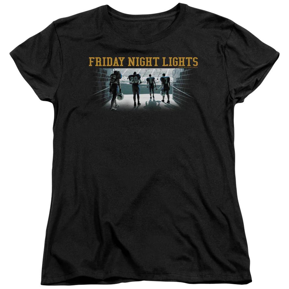 Friday Night Lights Game Time Womens T Shirt Black Black Unisex T-Shirt M