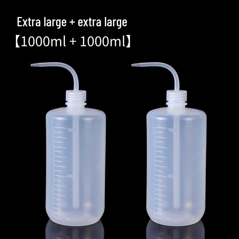 Gießkanne mit spitzer Tülle und Quetschsprüher für Zimmerpflanzen und Sukkulenten