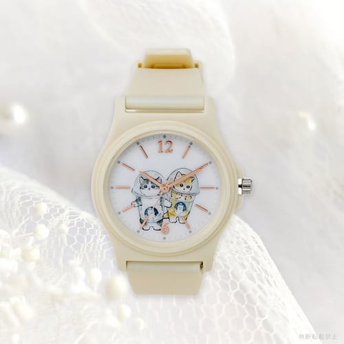 Fieldwork Mofusand Women's Cup Watch, Ivory, Urethane Band, MSD001-1