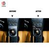 For 350Z 2003 2004 2005 Manual Gear Shift Panel Decoration Cover Trim Sticker Decal Car Accessories Forging Carbon Fiber