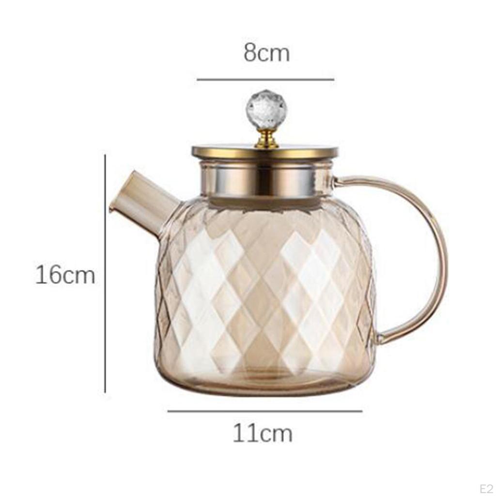 Elegant Glass Beverage Carafe for Cold And Drinks