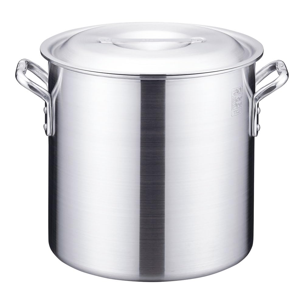 Endo Shoji TKG EcoPro Aluminum Stockpot 27cm (with measuring scale) Gas stove only AZV8903