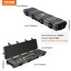 Rifle Case, Rifle Hard Case with 3 Layers Fully-protective Foams, 50 Inch Lockable Hard Gun Case with Wheels, IP67 Waterproof & Crushproof, for Two