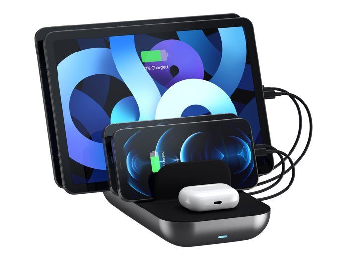 Dock 5 sateshi station de charge multi-device