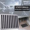Auto Fußpedal Matte Universal Auto Auto Boden Teppich Matte Flicken Anti-Rutsch Stahlplatte 23,5X16cm Für Auto Seidenkreis Fußmatten