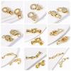 10/12mm 18K Gold Plated Brass Lobster Clasp With Closed Ring,Clasp For Jewellery,Lobster Clasp Connector,Accessories For Jewelry