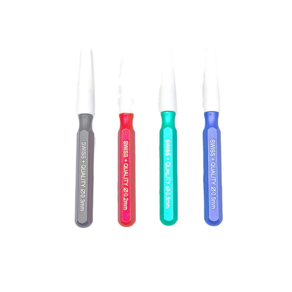 Watch Repair Oiling Pen with Metal Handle and Stainless Steel Tip