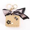 1 PC Cute Key Bag Owl Coin Purse Mini School Bag Car Key Chain Pendant Lady Wallet PU Leather Coin Purses Coin Purse Keychain