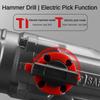 Household Concrete Crushing Electric Hammer Multifunctional Impact Drill Specialized Industrial Electric Drill Tool