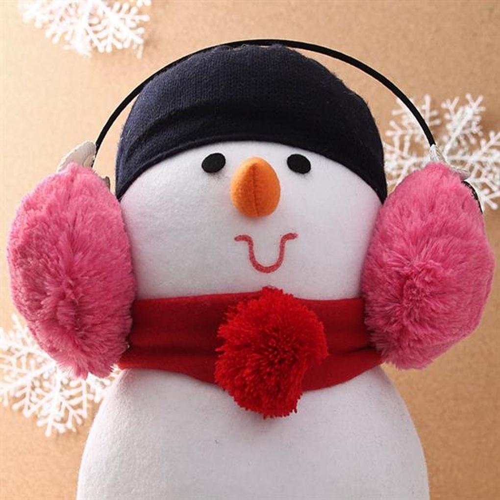 Mongsil Ribbon Earmuffs (Pink)