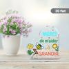 2D Flat Acrylic Tabletop Decoration, Indoor and Outdoor Decoration - No Battery/electricity Required, Free Day Decoration, Shop Decoratio