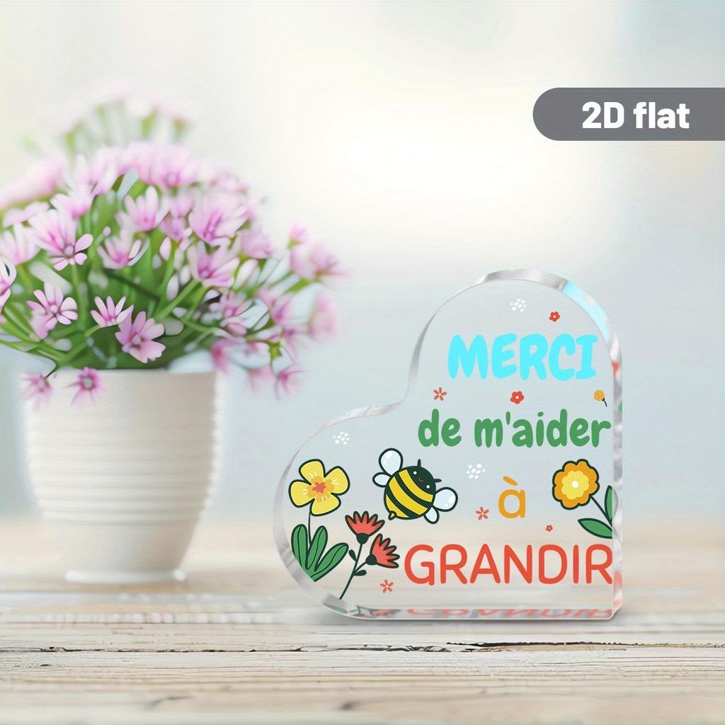 2D Flat Acrylic Tabletop Decoration, Indoor and Outdoor Decoration - No Battery/electricity Required, Free Day Decoration, Shop Decoratio