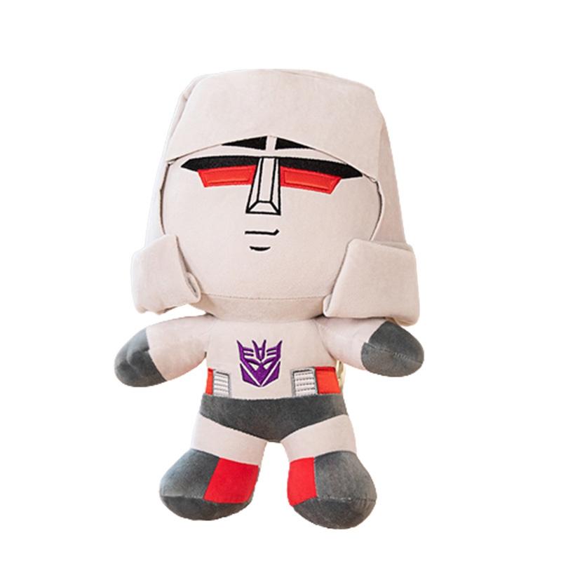 New Cartoon Transformers Bumblebee Plush Toy Robot For Boys Megatron,22cm/8.66in