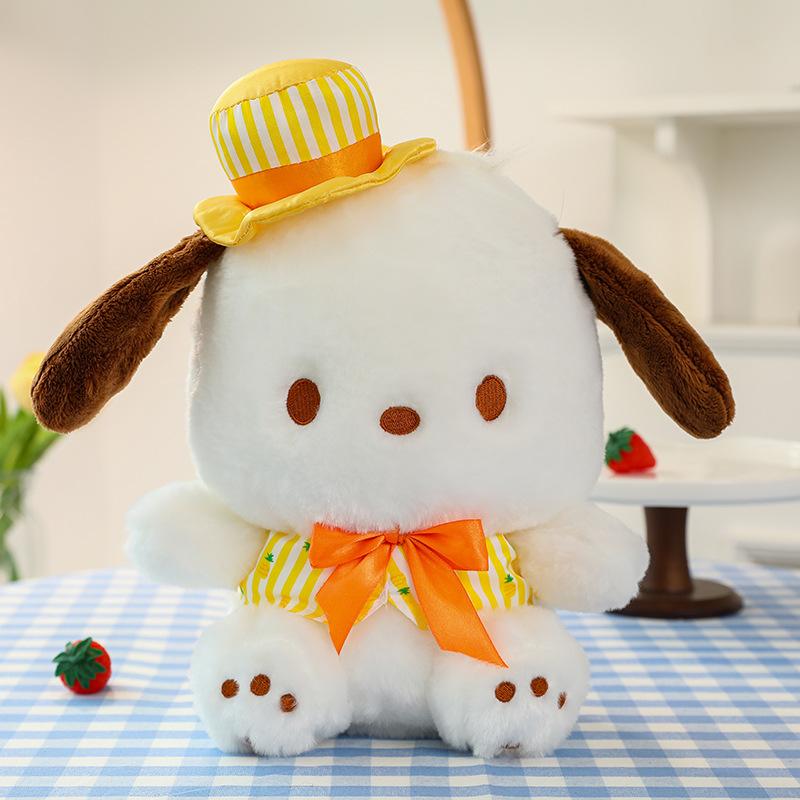Pacha Dog Doll Creative Plush Toy Puppy Doll Cute Grab Machine Rag Doll Children Throw Pillow