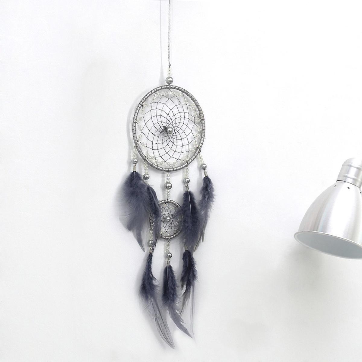 

Holiday Dreamcatcher Pendant - Christmas Lantern Weaving Decor, Boho Jewelry Gift