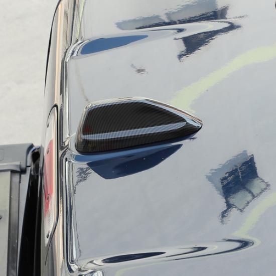 Carbon Exterior Antenna Base Shark Fin Cover Trim For Dodge Ram 1500 2018+