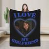 Off Campus Allie Hayes Flannel Throw Blankets  Blankets for Bed Travel Super Soft Bedspread,