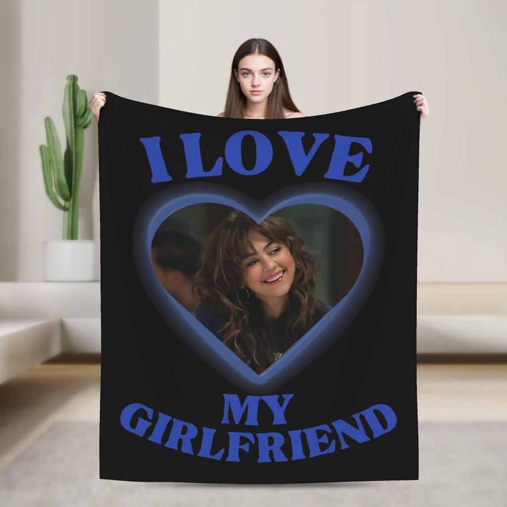 Off Campus Allie Hayes Flannel Throw Blankets Blankets for Bed Travel Super Soft Bedspread,