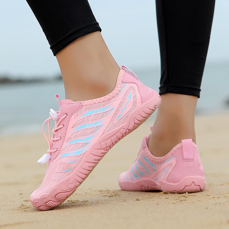 Neue Damen-Indoor-Fitnessschuhe rutschfeste Yoga-Lauf-Springseil-Schuhe rutschfest schnelltrocknend Schwimmbachschuhe