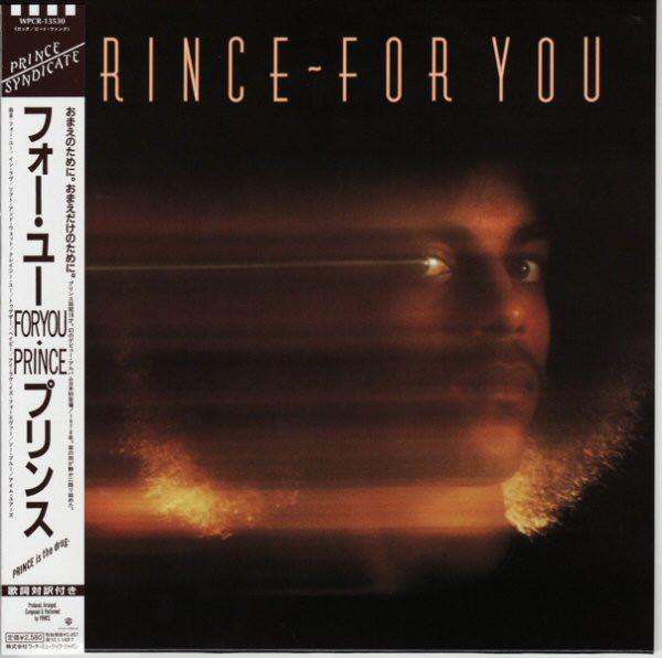 CD PRINCE - For You (Limited Edition)(SHM-CD) WPCR13530 WARNER BROS 2009 Japan ObiSoul/Funk Used