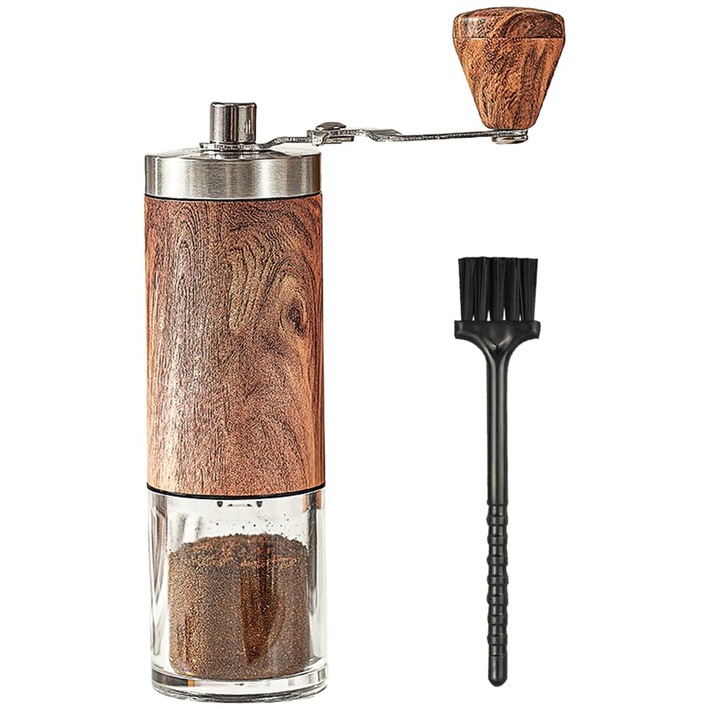 

ESJNNK Ручной Кофе Кофе Кофе Бобы Высокий Сверхтонкий Равномерный Регулируемая Регулировка Нержавеющая Складной Легко Легко Носить в Командировке Для Улицы