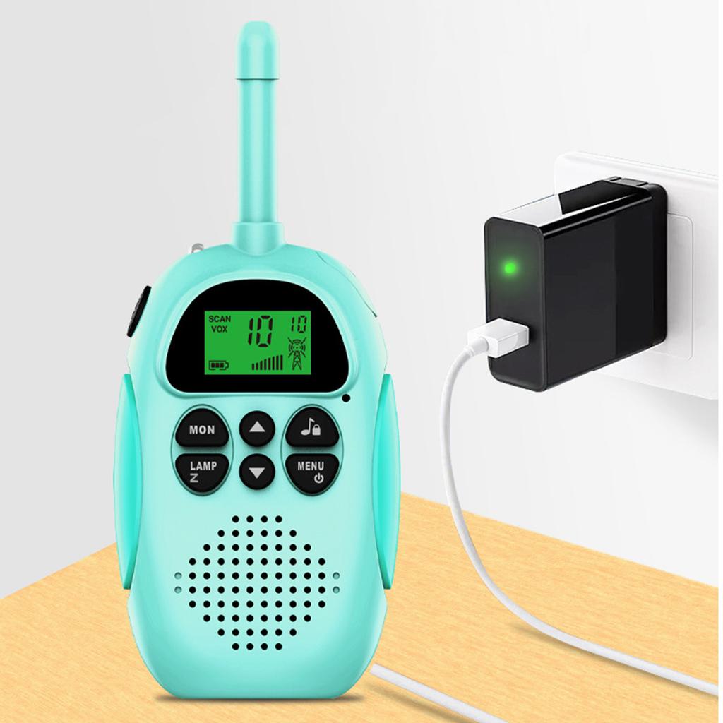 -border New Product Children's -talkie Handheld Wireless 3km Parent-child Interactive Gift Factory Wholesale Two Blue One Pair