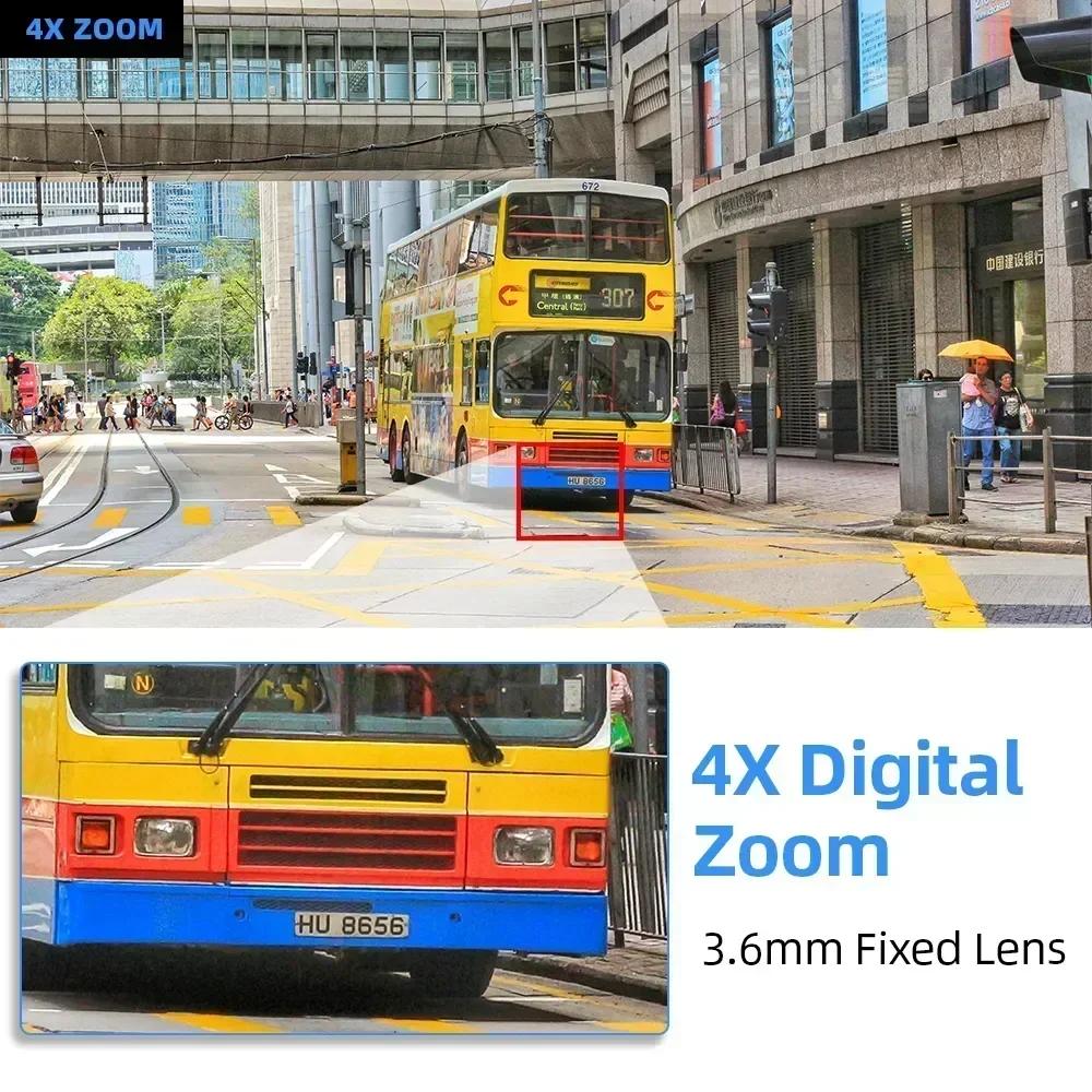 Kamera IP 2.4G WIFI 2K Dwukierunkowy dźwięk PTZ Ruch do śledzenia Zewnętrzna kamera monitorująca Wifi Kamery zabezpieczające Inteligentny dom