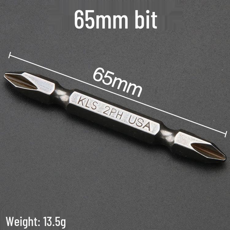 Cross Double-Head S2 Electric Screwdriver Bit with Strong Magnetism and Free Shipping