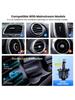 Car Phone Holder Mount, [Upgrade Auto Locking] Universal Phone Holder With Hook Clip For Car Air Vent Compatible With Cellphones