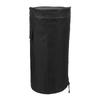 Gas Tank Cover 600D Oxford Fabric Black Waterproofing Breathable Gas Cylinder Storage Pocket for Camping Outdoor Grill
