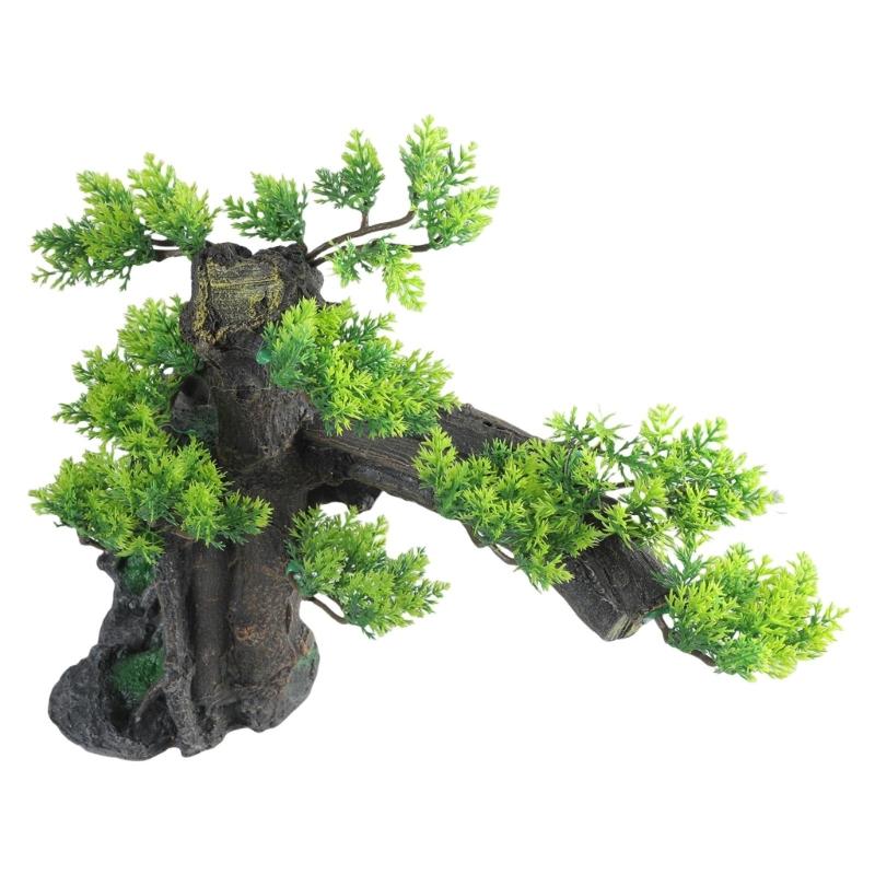 

Breeding Cave Trunk Terrarium Landscape Ancient Shape Aquariums Decors 1