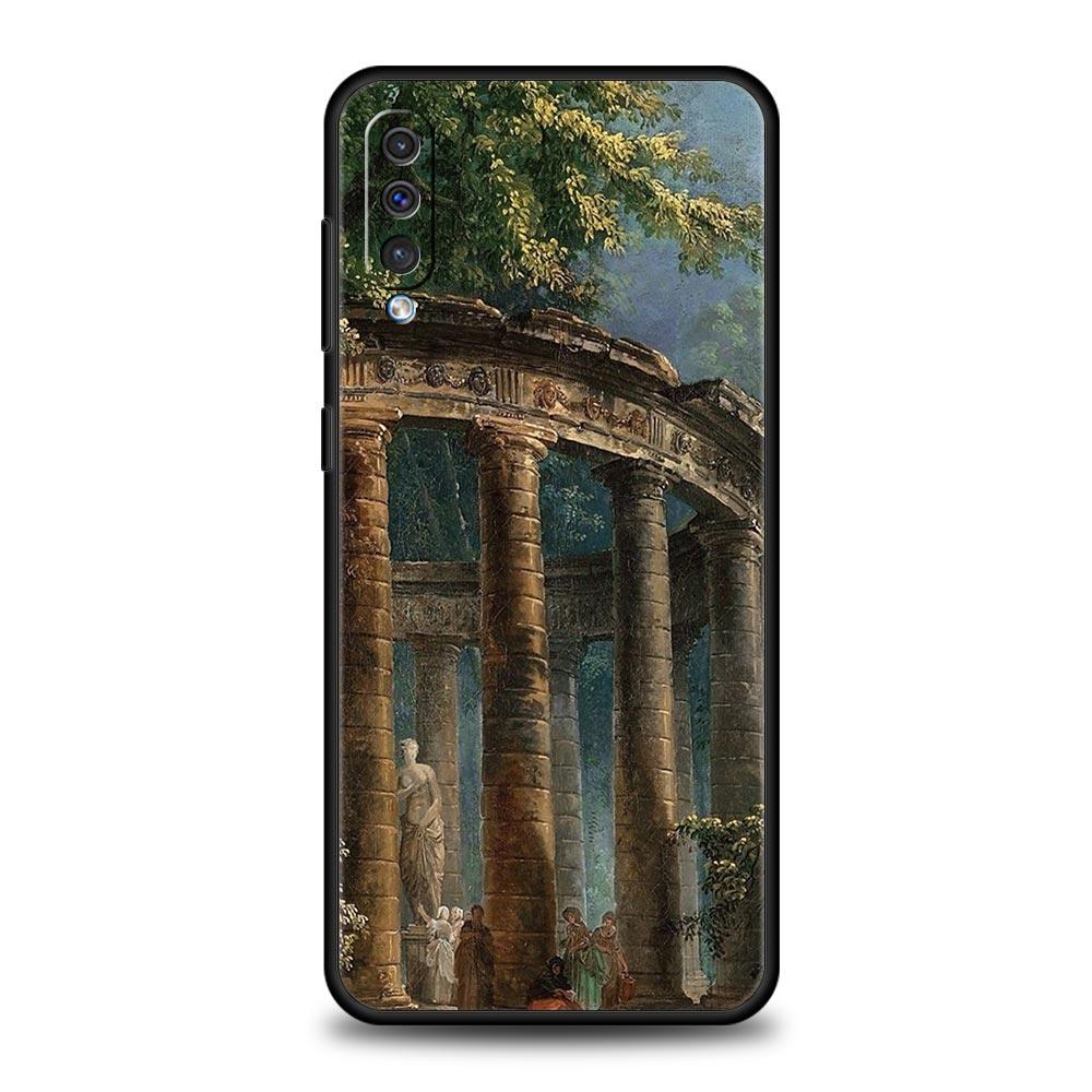 Renaissance Art Painting Phone Case For Samsung A52 A14 A50 A70 A10 A30 A40 A20S A20E A02S A12 A22 A34 A42 A32 5G A54 A04s Cover