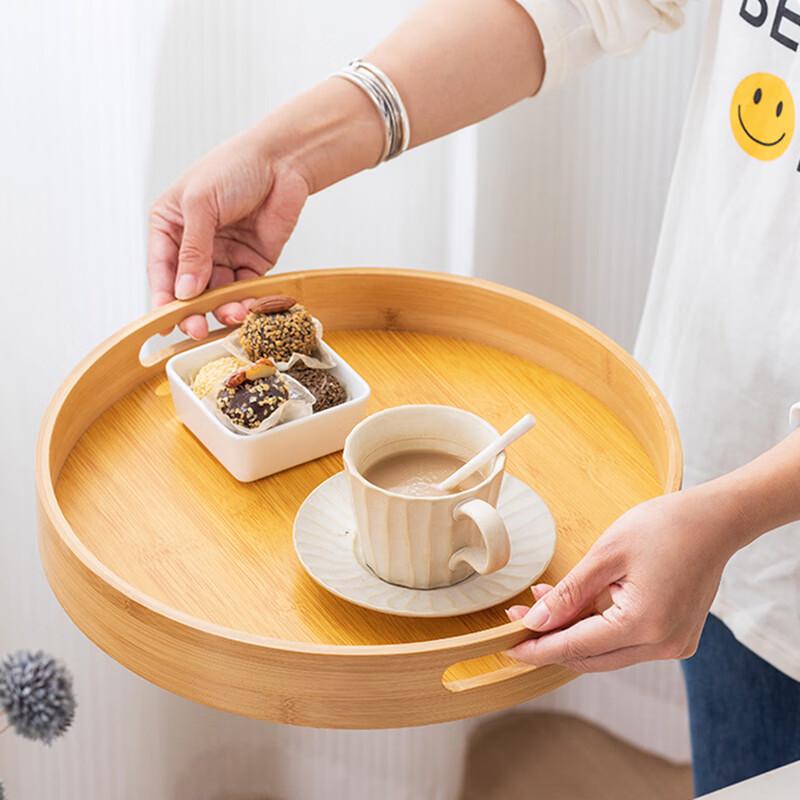 Pabei Bamboo Wood Serving Tray