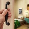 4Pcs Single Hole Cabinet Handles Aluminum Alloy Minimalist Door Pulls for Drawers Cupboards Kitchen Bathroom Furniture