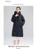 Women's Mid-Length Hooded Down Cotton Jacket - 2024 Autumn Fashion, Casual and Warm Coat