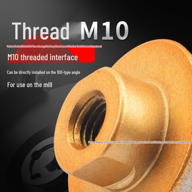 Brazed Diamond Chamfering Drill Bit for Glass, Tile, and Stone