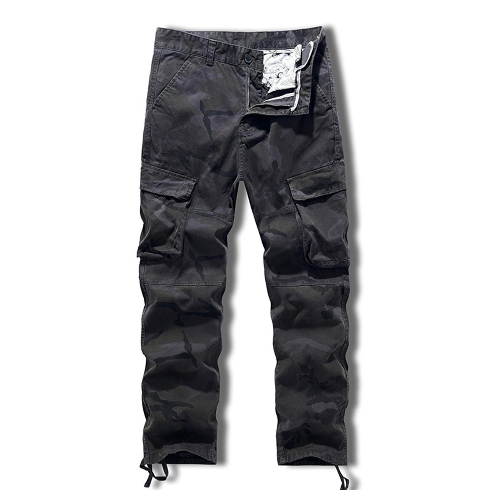 Spring Outdoor Men s Casual Pants Slim Fit Elastic Running Loose Sports Pants 28