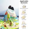 Moomin Flannel Blanket, High quality Comfortable for All Seasons, Home Decor, Warmth and Comfort