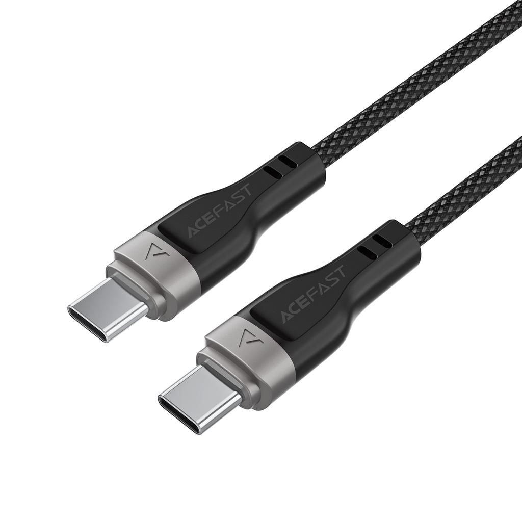 ACEFAST C11-03 1.2m USB-C To USB-C 60W Fast Charging Cable Magnetic Braided Data Cord
