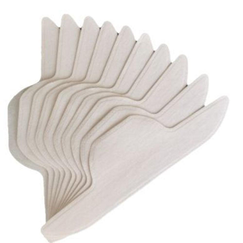 50Pcs Anti-Dirty Sweat Collar Absorber Pads Sweat-Absorbing Collar Patch Shirt Collar 29cm